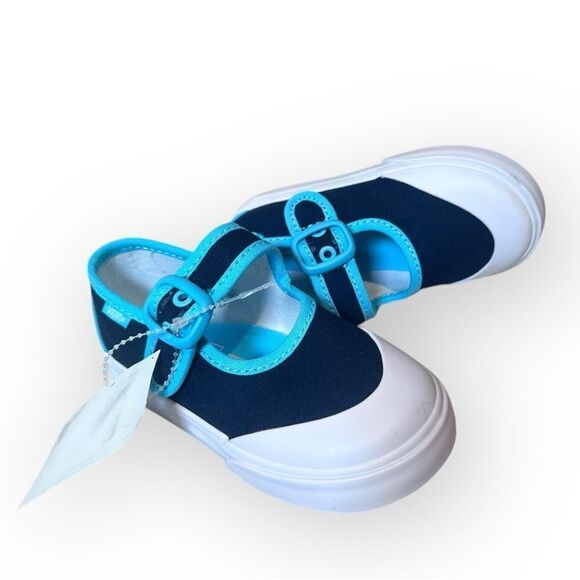 NWT VANS Toddler Kids Mary Jane Shoe Sneaker 8 - Picture 1 of 11